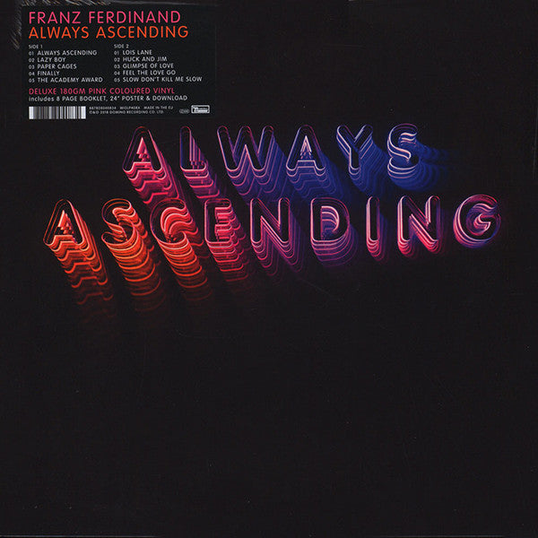 Franz Ferdinand : Always Ascending (LP, Album, Dlx, Pin)