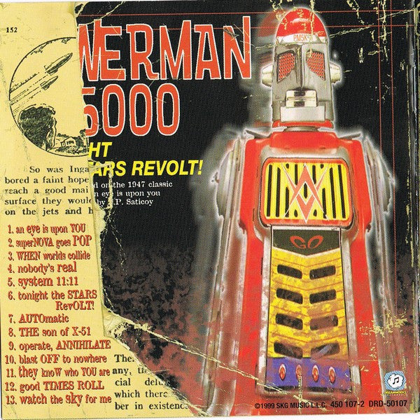 Powerman 5000 : Tonight The Stars Revolt! (CD, Album)