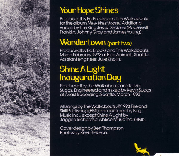 The Walkabouts With The King Jesus Disciples : Your Hope Shines (CD, Single)