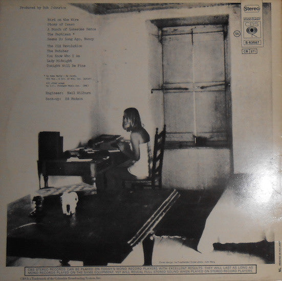 Leonard Cohen : Songs From A Room (LP, Album, RE, 54 )