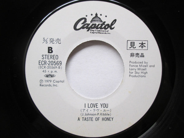 A Taste Of Honey : Do It !!/ I Love You (7", Promo)