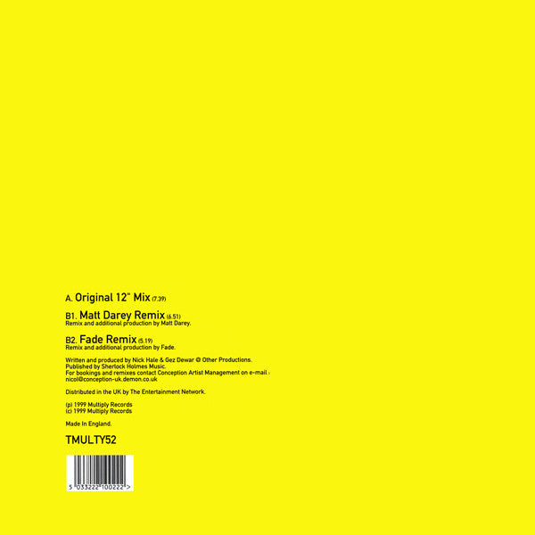 Heliotropic Feat. Verna V : Alive (12")