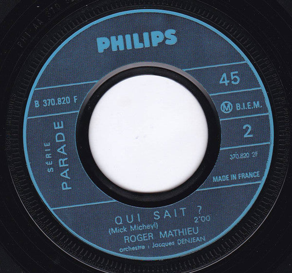 Roger Mathieu : Méfie Toi (7", Single)