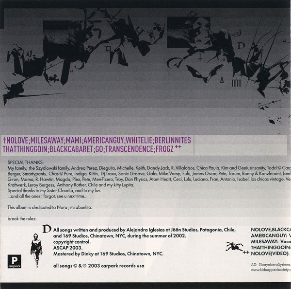 Dinky : Black Cabaret (CD, Album)