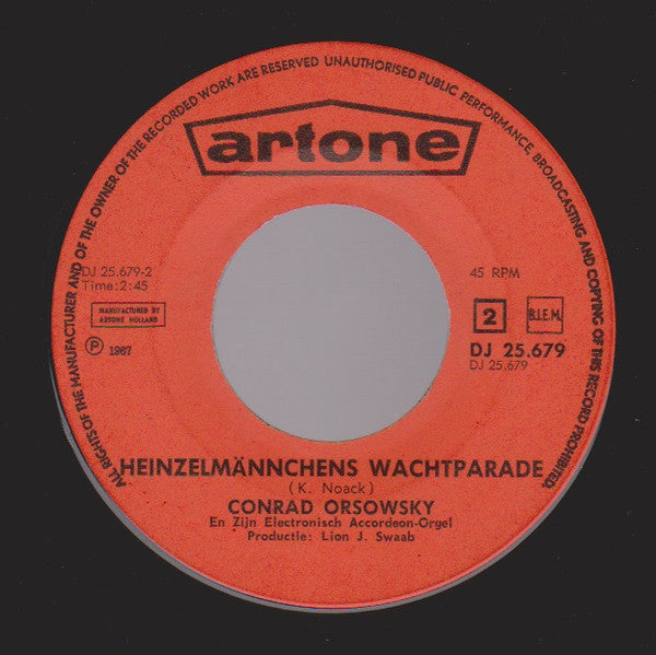 Conrad Orsowsky : O , Marenariello (7")