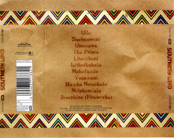 Southern Wind : Zuiderwind (CD, Album)