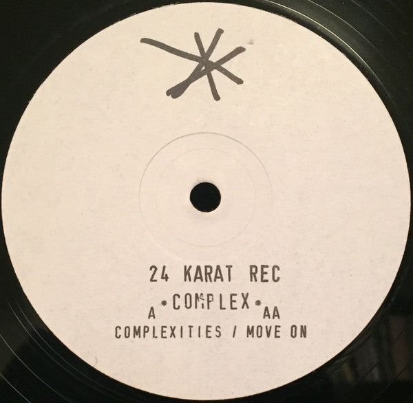 Complex (3) : Complexities / Move On (12", Promo, W/Lbl, Sta)