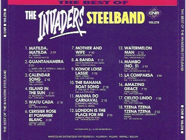 The Invaders Steelband : The Best Of (CD, Comp)