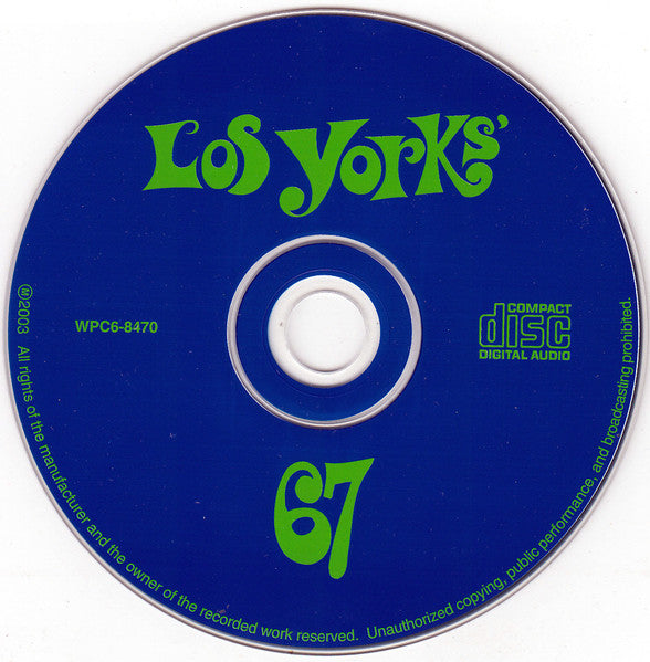 Los York's : 67 (CD, Album, RE)
