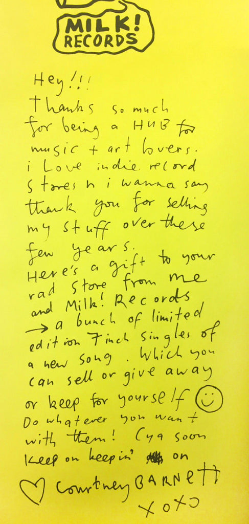 Courtney Barnett : Nameless, Faceless (7", S/Sided, Ltd, Num)