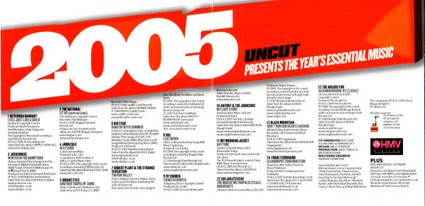 Various : 2005 (Uncut Presents The Year's Essential Music) (CD, Comp)