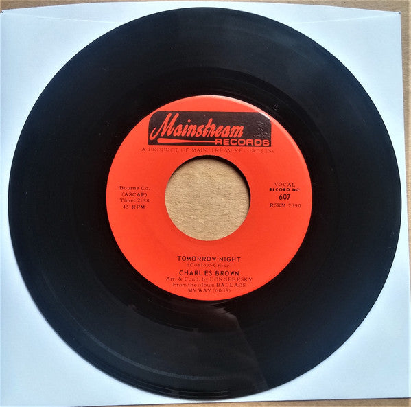Charles Brown : Pledging My Love / Tomorrow Night (7", Single)