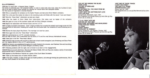 Ella Fitzgerald : 1957-1958 (CD, Comp)