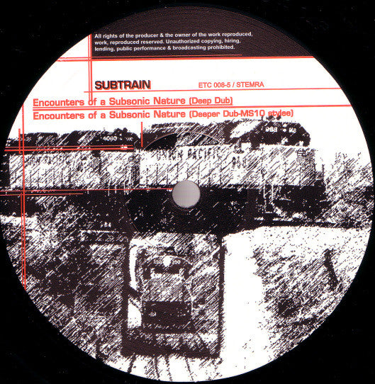 Subtrain : Encounters Of A Subsonic Nature (12")
