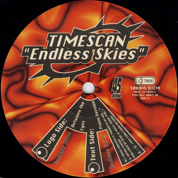 Timescan : Endless Skies (12")
