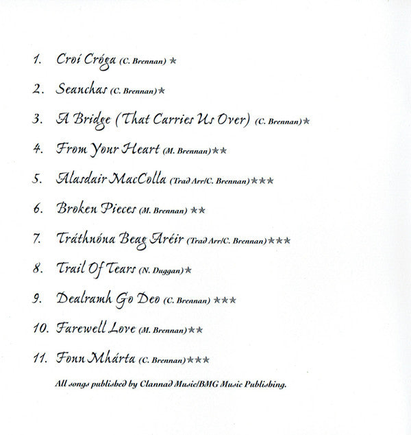Clannad : Lore (CD, Album, Pic)