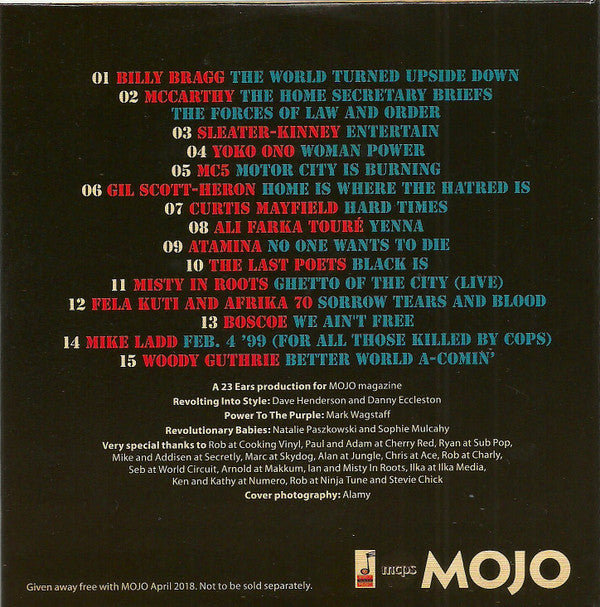 Various : Revolution Blues (Mojo Curates Rebel Rock, Protest Funk & F-You Folk!) (CD, Comp)