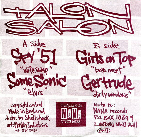 Various : Talon Salon (7", EP, Com)