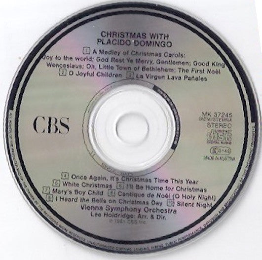 Placido Domingo, Wiener Symphoniker : Christmas With Placido Domingo (CD, Album)