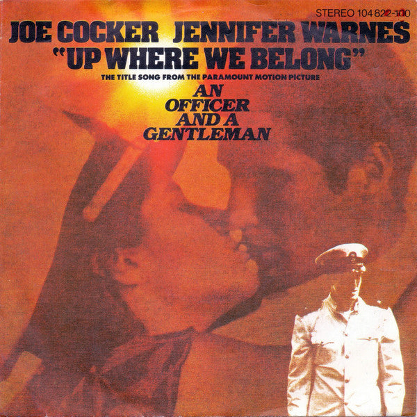 Joe Cocker, Jennifer Warnes : Up Where We Belong (7", Single)