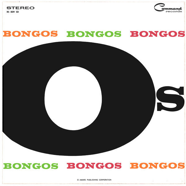 Los Admiradores : Bongos (LP, Album, RE)
