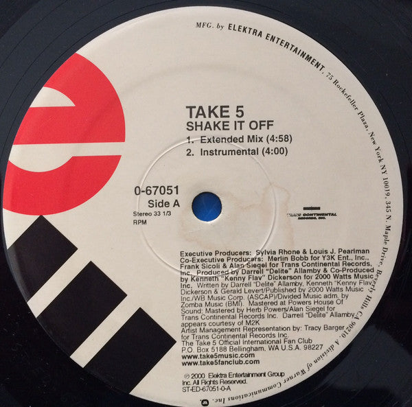 Take 5 : Shake It Off (12")