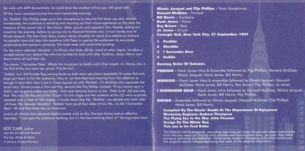 Illinois Jacquet Vs Flip Phillips : Mayhem In Manhattan (CD, Comp, RM)