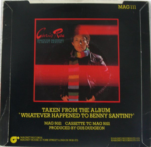 Chris Rea : Fool (If You Think It's Over) (7", Single)