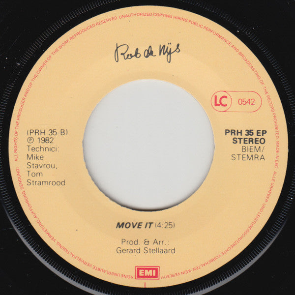 Rob de Nijs : Well (7", EP)