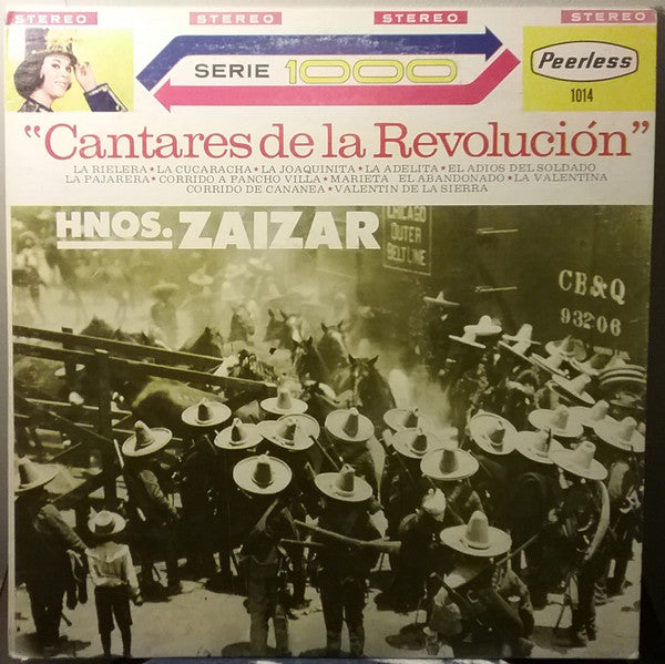 Hermanos Záizar : Cantares De La Revolución (LP, Album)