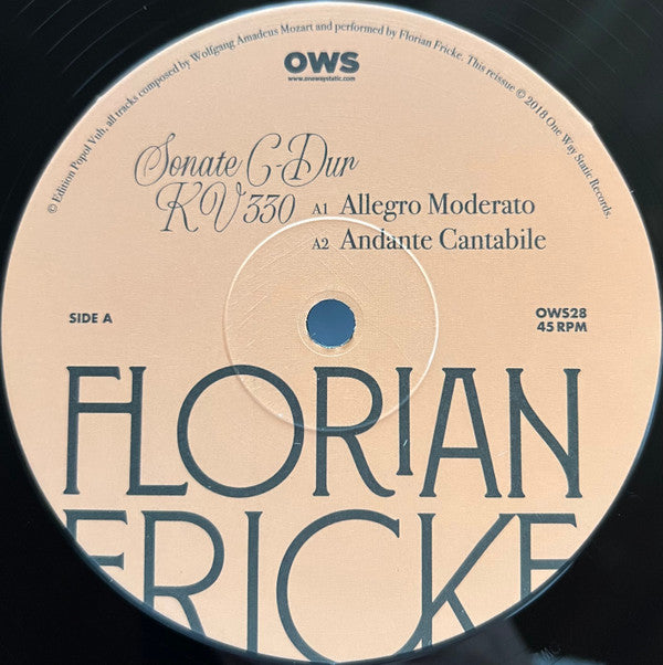 Florian Fricke : Spielt Mozart (2xLP, Album, Ltd, RE)