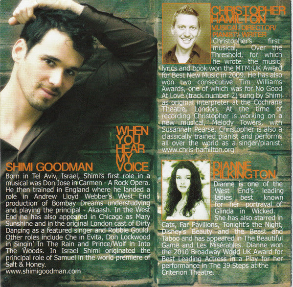 Shimi Goodman : When You Hear My Voice (CD, Album)