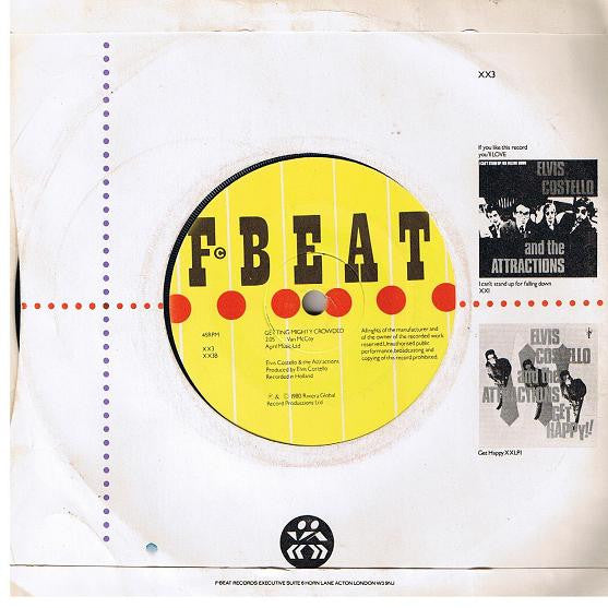 Elvis Costello & The Attractions : High Fidelity (7", Single, Hig)