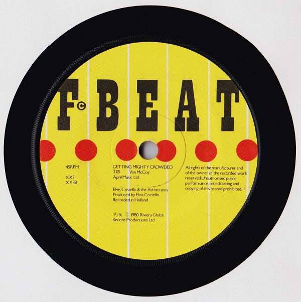 Elvis Costello & The Attractions : High Fidelity (7", Single, Hig)