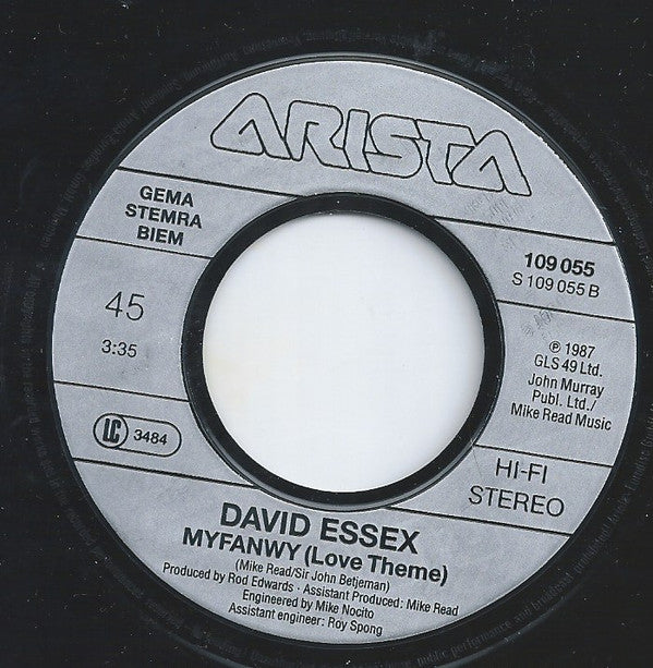 David Essex : Myfanwy (7", Single)