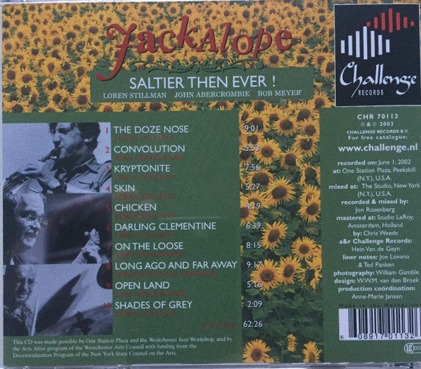 Jackalope (3) : Saltier Then Ever! (CD, Album)