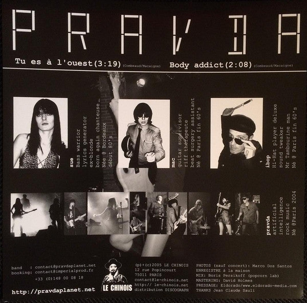 Pravda vs. Kwartz : Untitled (12")