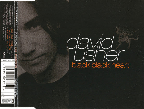 David Usher : Black Black Heart (CD, Maxi)