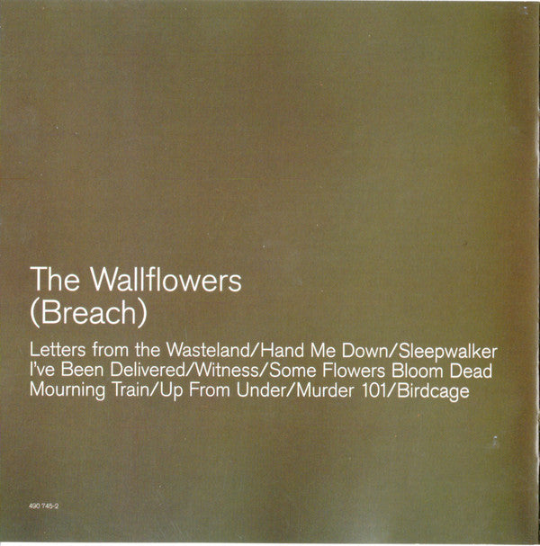 The Wallflowers : (Breach) (CD, Album)