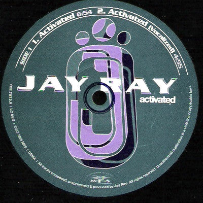 Jay Ray : Activated (12", 186)