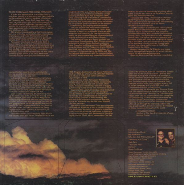 Toots* And Svend* : Yesterday And Today (LP, Album)