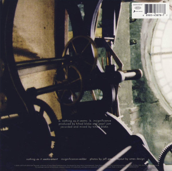 Pearl Jam : Nothing As It Seems (7", Single, RE, Tur)