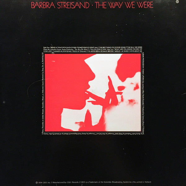 Barbra Streisand : The Way We Were (LP, Album)