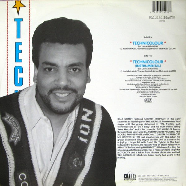 Billy Griffin : Technicolour (12")
