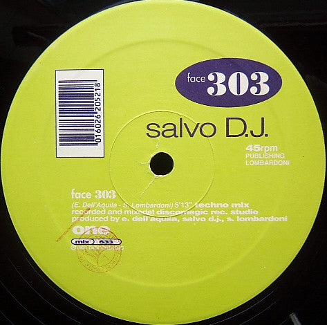 Salvo D.J.* : Face 303 (12")
