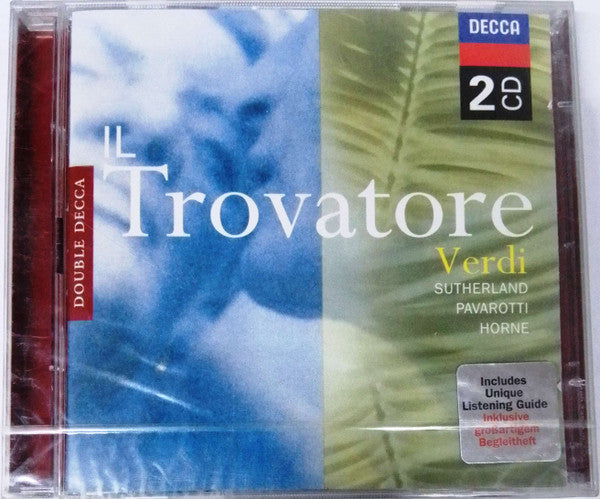 Giuseppe Verdi / Joan Sutherland / Luciano Pavarotti / Marilyn Horne / Richard Bonynge : Il Trovatore  (2xCD, Album)