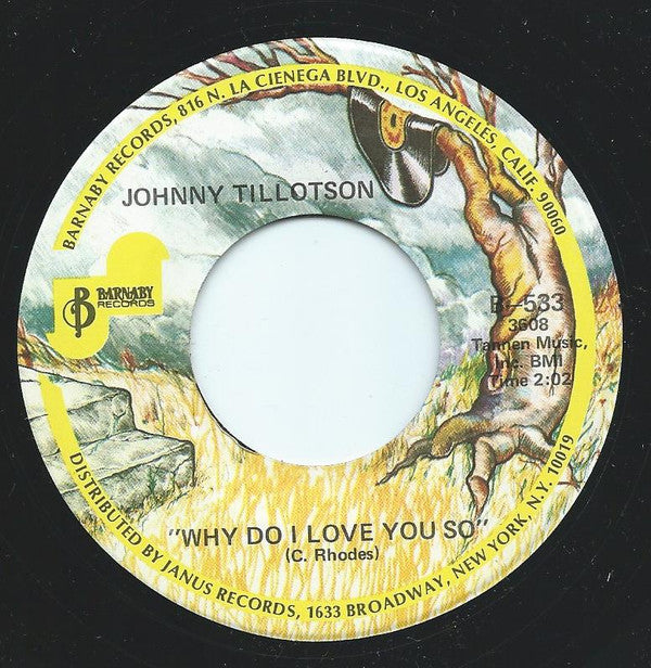 Johnny Tillotson : True True Happiness (7", Single)