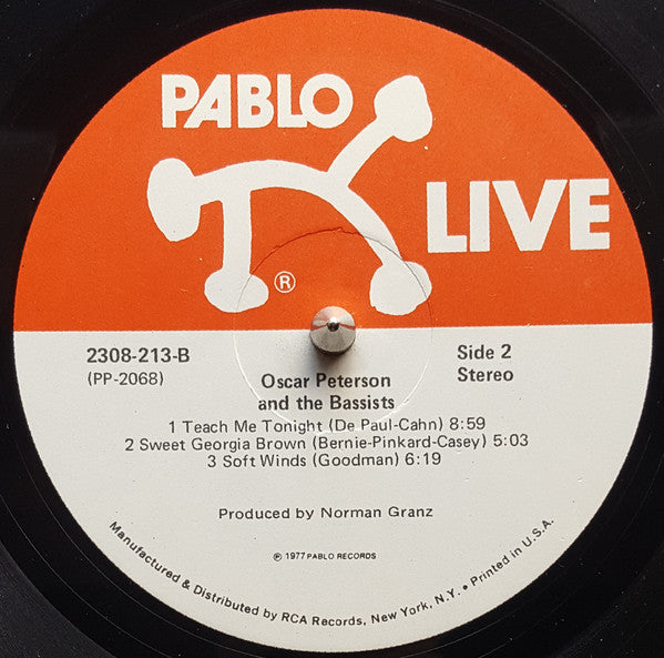 Oscar Peterson And The Bassists Ray Brown, Niels Pedersen* : Montreux '77 (LP, Album)