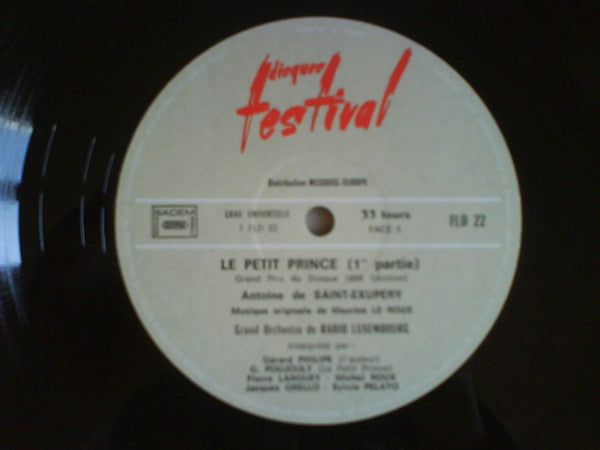 Antoine De Saint-Exupéry : Le Petit Prince (LP, RE, Gat)
