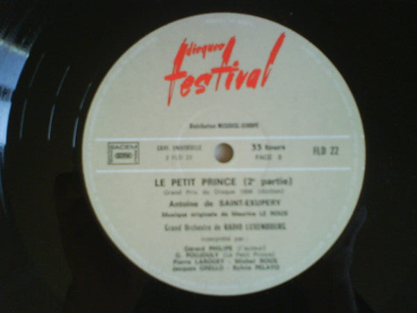 Antoine De Saint-Exupéry : Le Petit Prince (LP, RE, Gat)